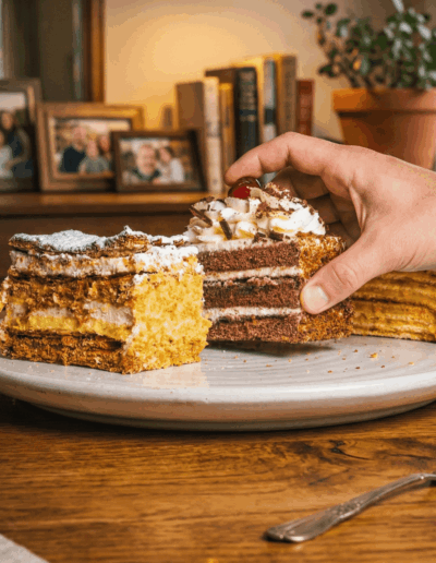 pasteles en casa