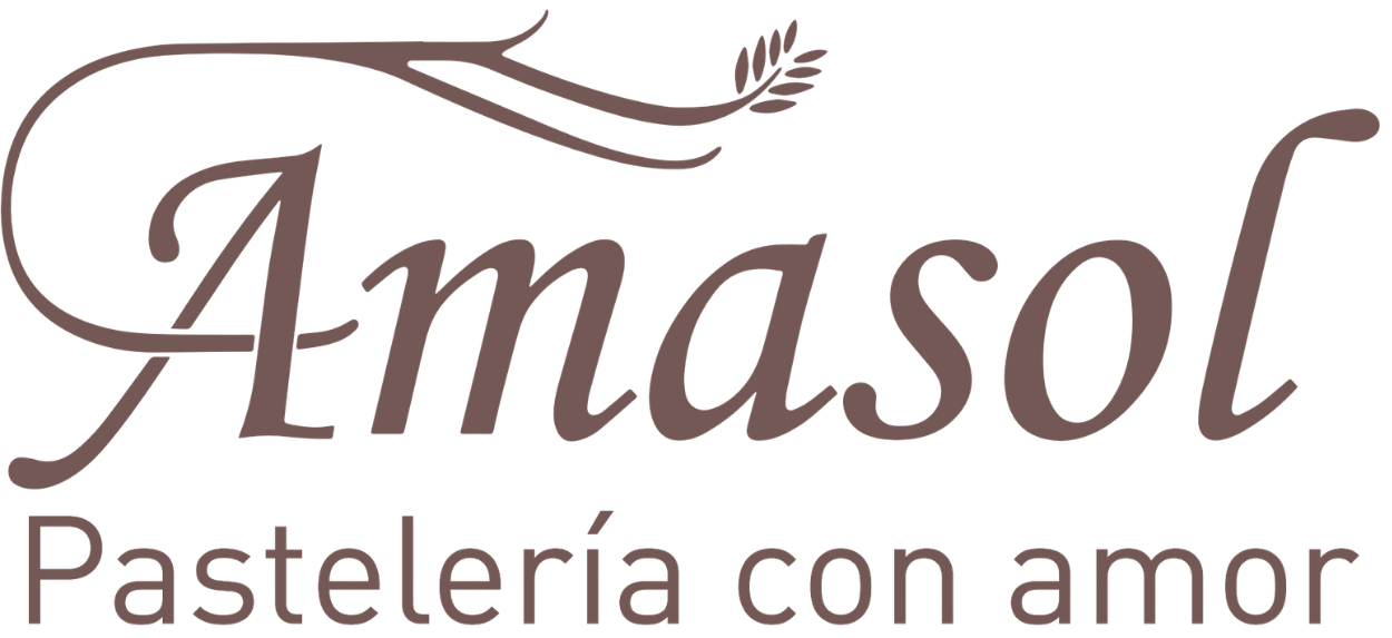 Logo Amasol Pasteleria con amor